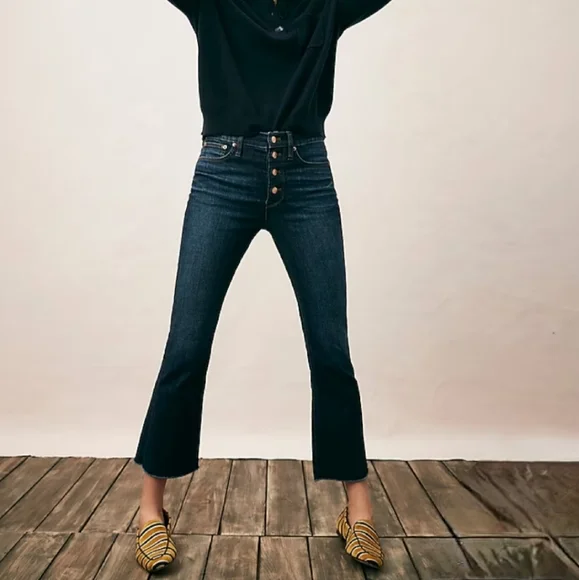 J. CREW Boot Cut Button Fly Jeans - Picture 5 of 5